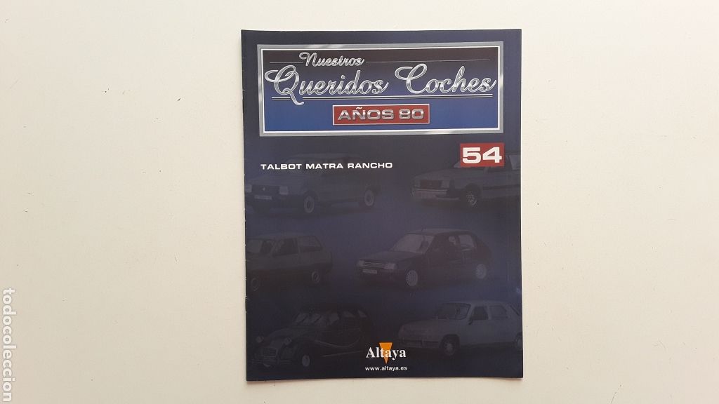 Coches: FASCICULO - TALBOT MATRA RANCHO- NUESTROS QUERIDOS COCHES - Foto 2