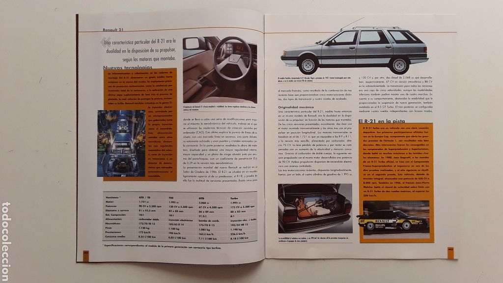 Coches: FASCICULO - RENAULT 21 GTX - NUESTROS QUERIDOS COCHES - Foto 3