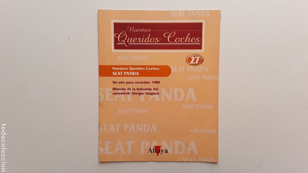 Coches: FASCICULO - SEAT PANDA - NUESTROS QUERIDOS COCHES - Foto 2