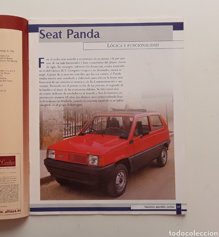 Coches: FASCICULO - SEAT PANDA - NUESTROS QUERIDOS COCHES - Foto 1