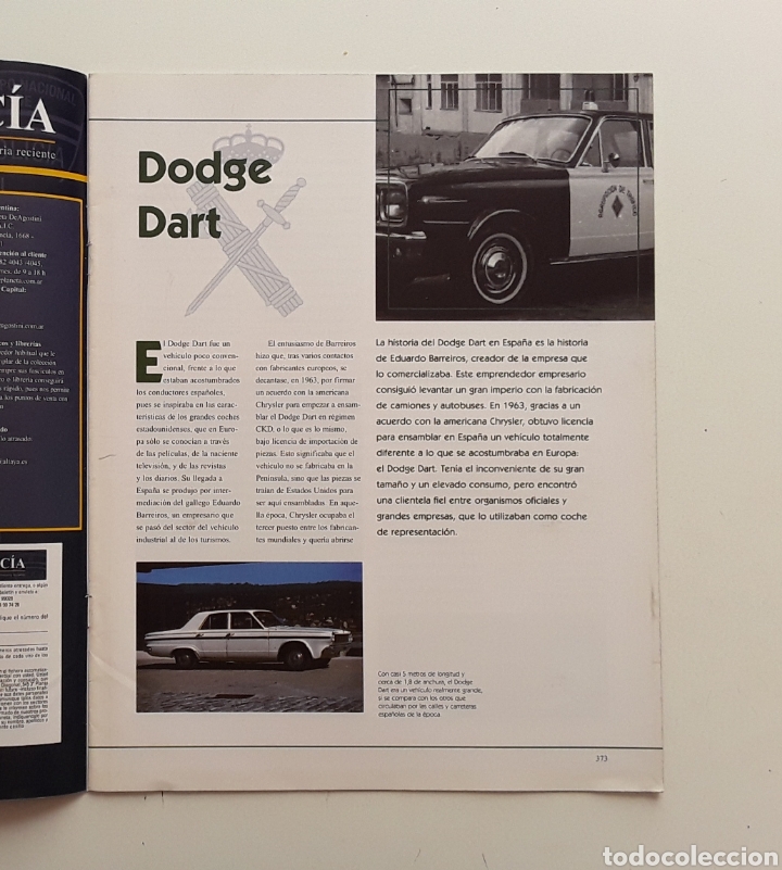 Coches: FASCICULO -DODGE DART - NUESTROS COCHES DE POLICIA - Foto 1