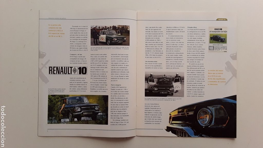 Coches: FASCICULO - RENAULT 10 - NUESTROS COCHES DE POLICIA - Foto 3