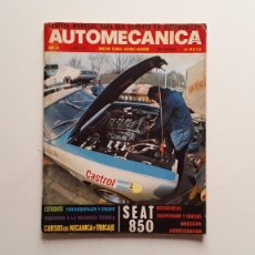 Auto: REVISTA AUTOMECANICA/ 1971 / Nº20 / SEAT 850. Lote 349725614