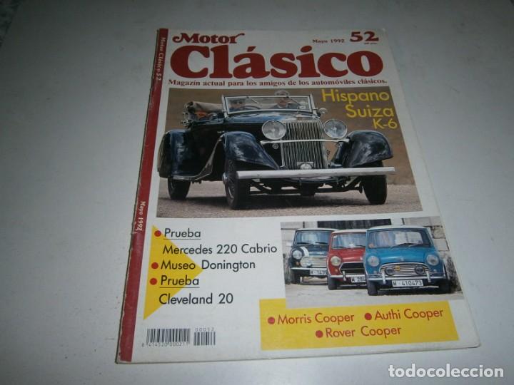 Autos: REVISTA MOTOR CLASICO NUMERO 52