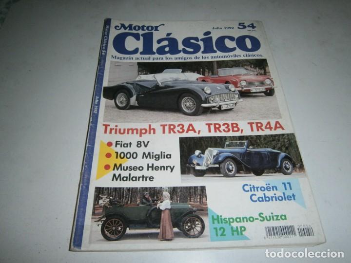 Autos: REVISTA MOTOR CLASICO NUMERO 54