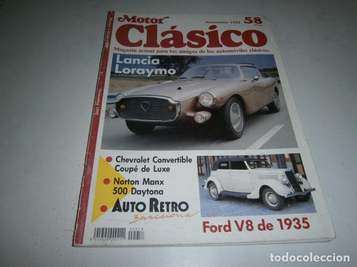 Autos: REVISTA MOTOR CLASICO NUMERO 58