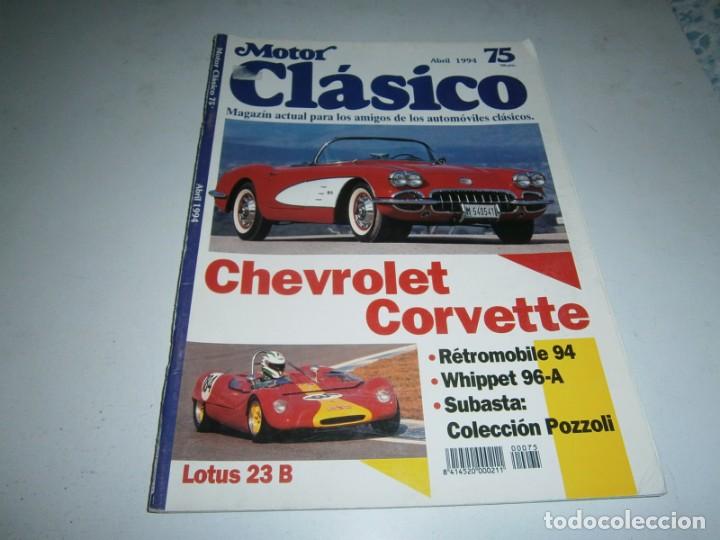 Autos: REVISTA MOTOR CLASICO NUMERO 75
