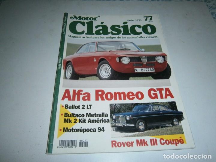 Autos: REVISTA MOTOR CLASICO NUMERO 77