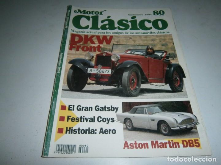 Autos: REVISTA MOTOR CLASICO NUMERO 80