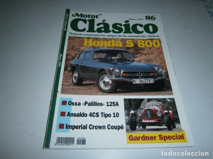 Autos: REVISTA MOTOR CLASICO NUMERO 86