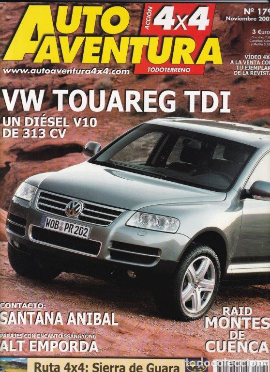 Coches: REVISTA AUTO AVENTURA 4X4 N&ordm; 179 A&Ntilde;O 2002. PRU: S. REXTON 2.9. FREELANDER TD4 HSE. CHEROKEE 2.5 TD