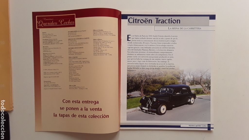 Coches: FASCICULO - CITROEN TRACTION - NUESTROS QUERIDOS COCHES - Foto 3