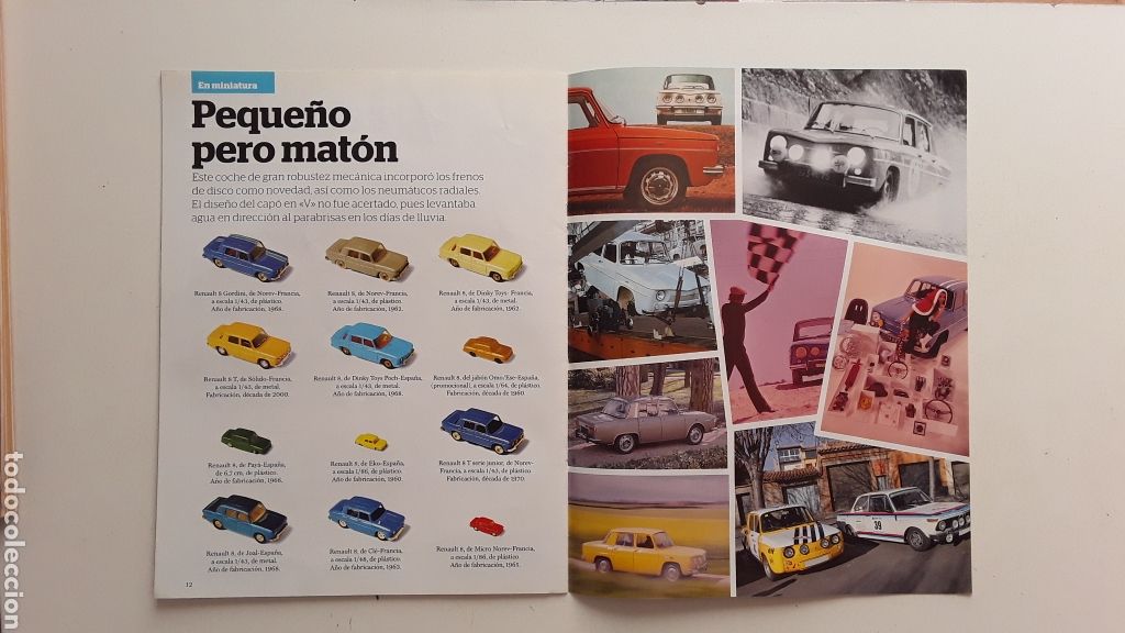 Coches: FASCICULO -RENAULT 8 - COCHES INOLVIDABLES - Foto 2