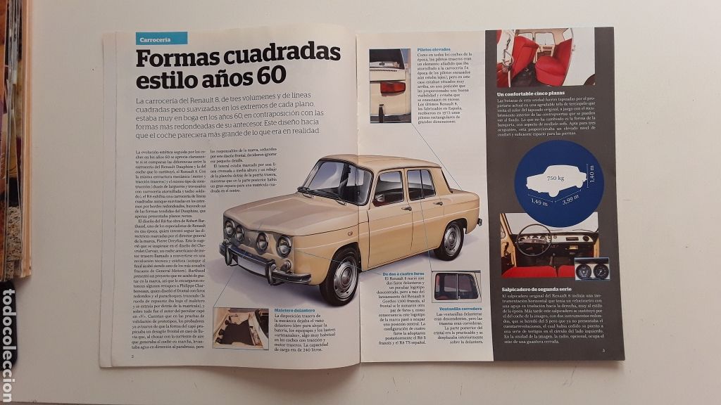 Coches: FASCICULO -RENAULT 8 - COCHES INOLVIDABLES - Foto 3