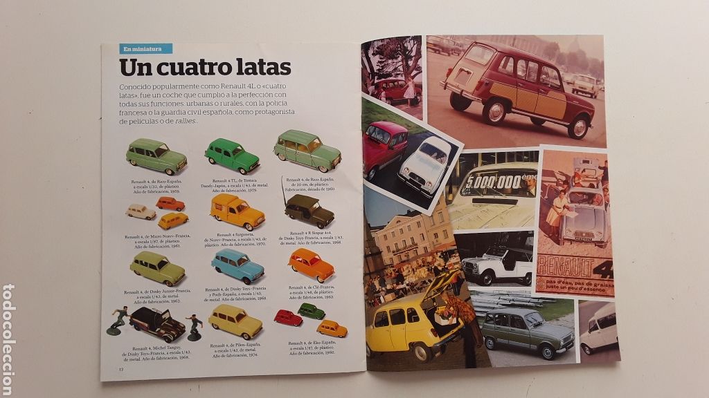 Coches: FASCICULO -RENAULT 4 - COCHES INOLVIDABLES - Foto 3