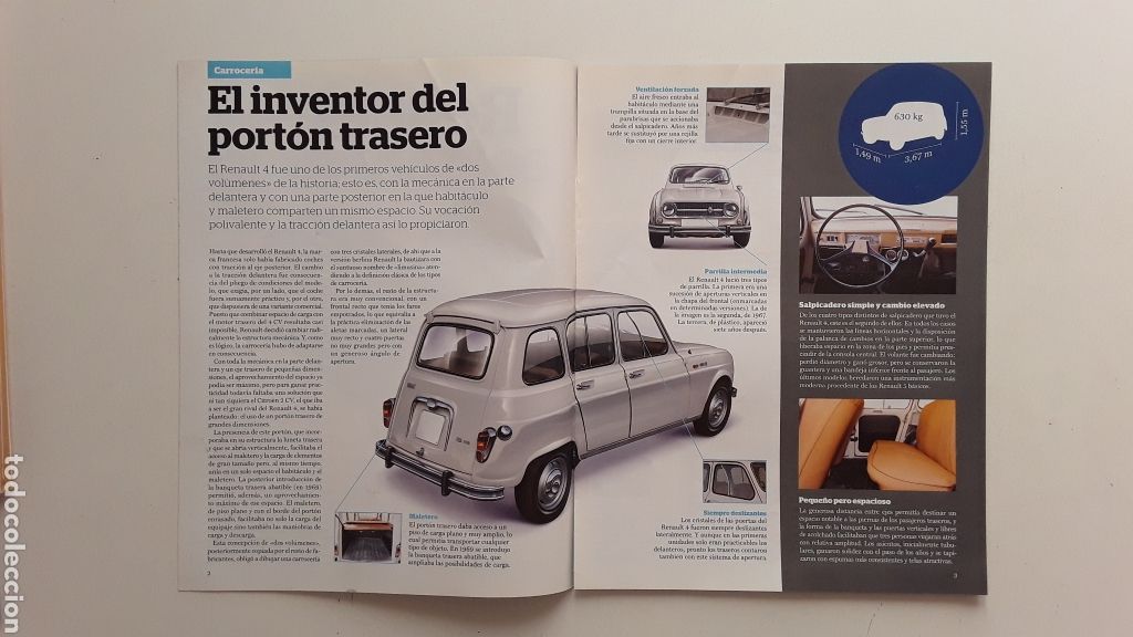 Coches: FASCICULO -RENAULT 4 - COCHES INOLVIDABLES - Foto 2