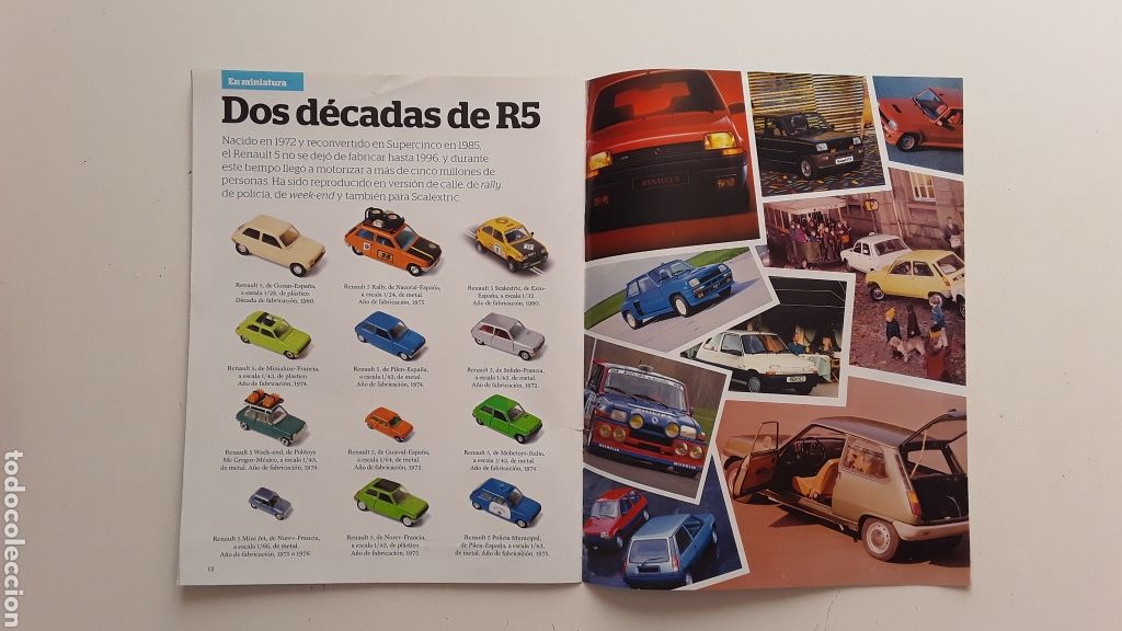 Coches: FASCICULO -RENAULT 5 - CLASICOS INOLVIDABLES - Foto 3