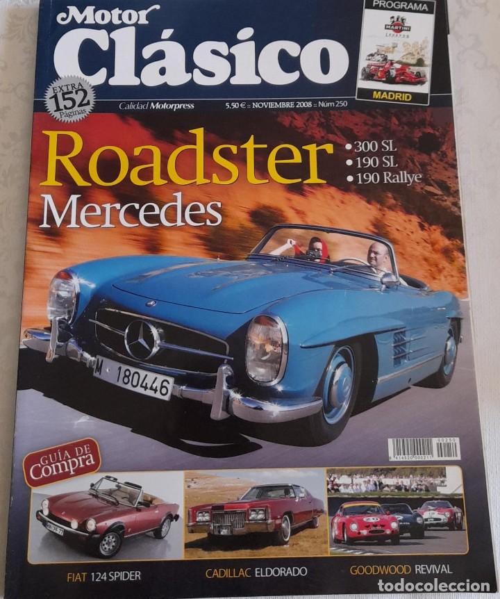 Coches: MOTOR CL&Aacute;SICO N&ordm; 250, ROADSTER MERCEDES, CON PROGRAMA MARTINI MADRID