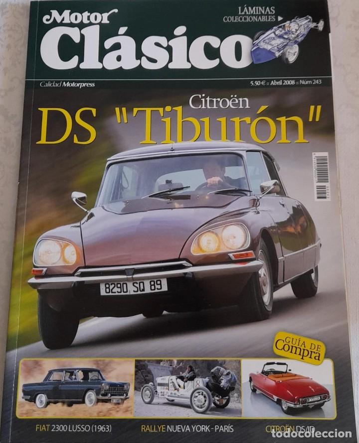 Coches: MOTOR CL&Aacute;SICO N&ordm; 243, CITRO&Euml;N DS TIBUR&Oacute;N, L&Aacute;MINAS COLECCIONABLES