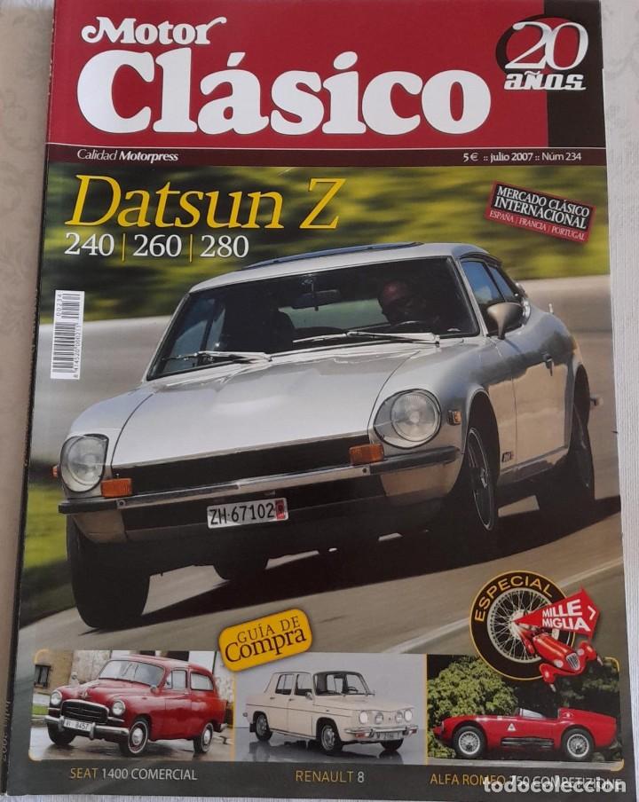 Coches: MOTOR CL&Aacute;SICO N&ordm; 234, DATSUN Z 240 / 260/ 280, DE 2007