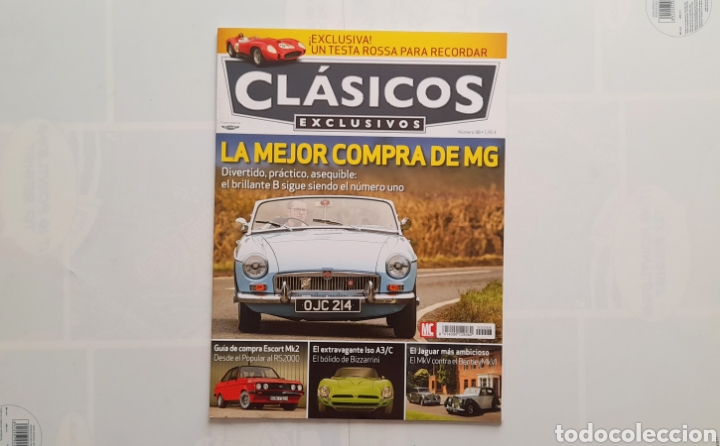Coches: CL&Aacute;SICOS EXCLUSIVOS N&ordm; 98. MGB- FERRARI 250 TESTA ROSSA- RENAULT CLIO WILLIAMS.