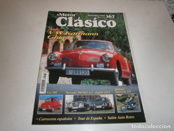 Autos: REVISTA MOTOR CLASICO NUMERO 167