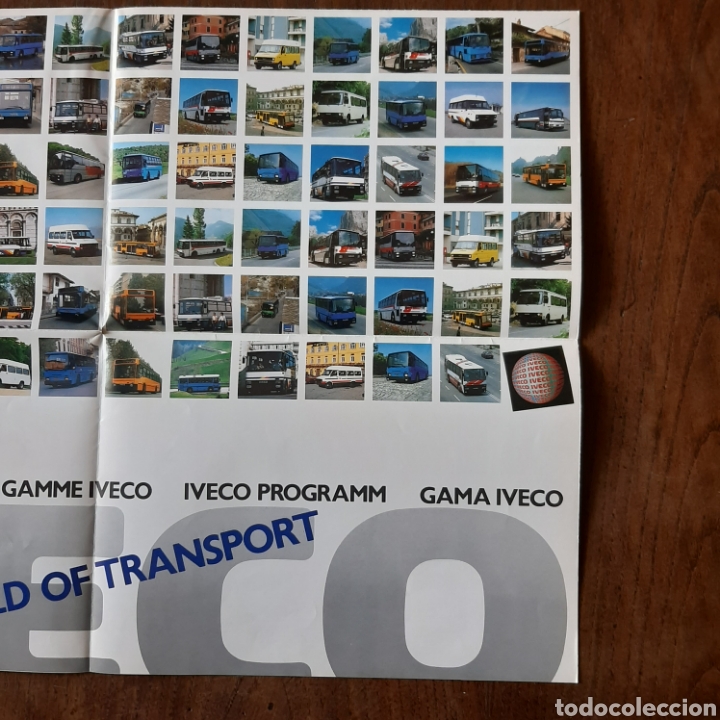 Coches: Cat&aacute;logo poster autobuses autocares iveco - Foto 1