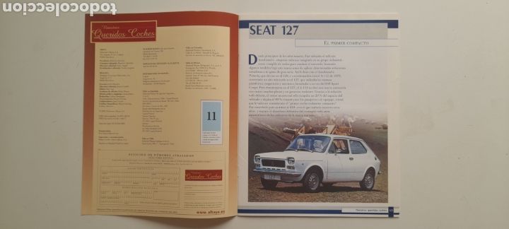 Coches: FASCICULO - SEAT 127- NUESTROS QUERIDOS COCHES - Foto 3