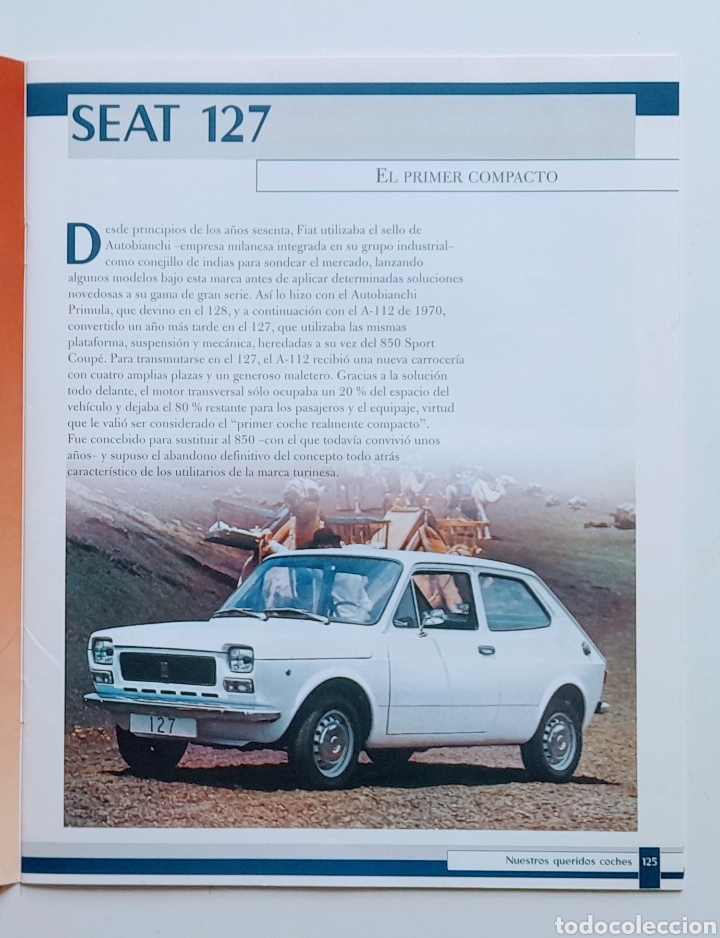 Coches: FASCICULO - SEAT 127- NUESTROS QUERIDOS COCHES - Foto 4