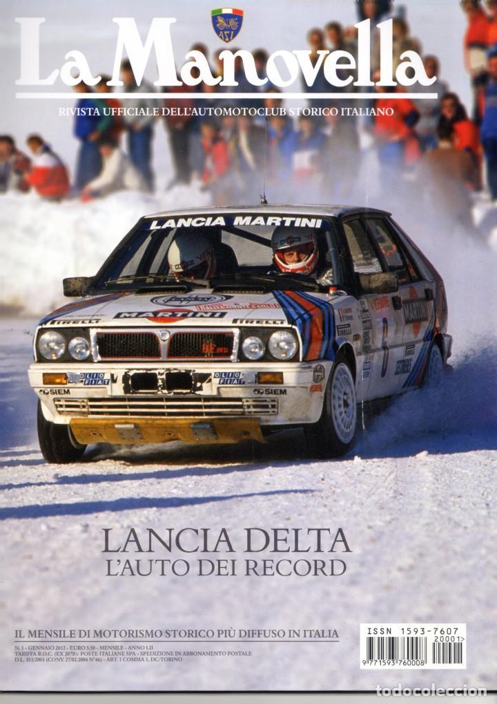 Carros: revista LA MANOVELLA 2012 No 1 Gennaio ASI Auto Moto Storiche - en italiano