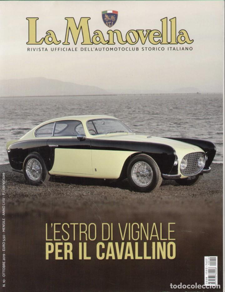 Auto: revista LA MANOVELLA 2019 No 1O Ottobre ASI Auto Moto Storiche - en italiano