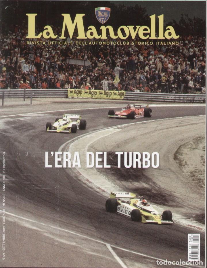 Carros: revista LA MANOVELLA 2019 No 9 Settembre ASI Auto Moto Storiche - en italiano