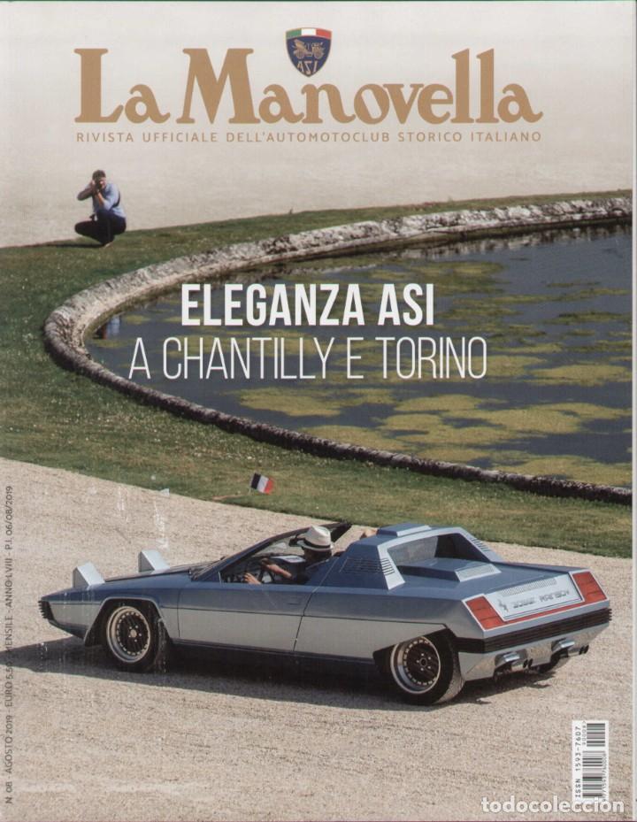 Carros: revista LA MANOVELLA 2019 No 9 Settembre ASI Auto Moto Storiche - en italiano