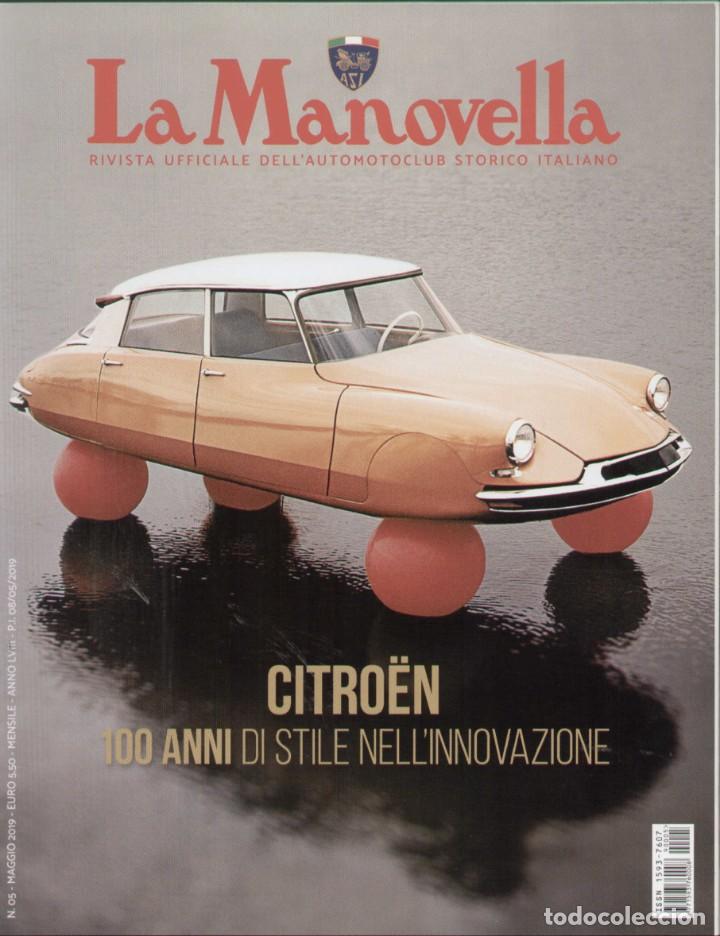 Voitures: revista LA MANOVELLA 2019 No 5 Maggio ASI Auto Moto Storiche - en italiano