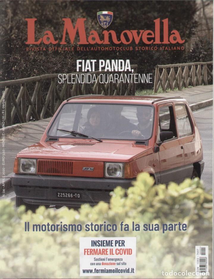 Carros: revista LA MANOVELLA 2020 No 4 Aprile ASI Auto Moto Storiche - en italiano