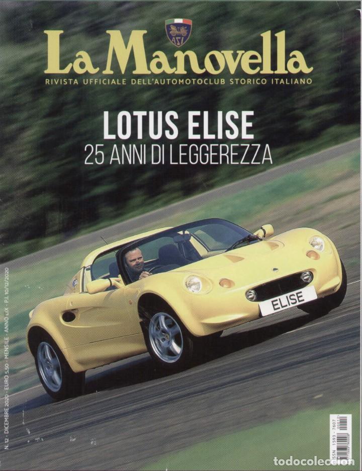 Carros: revista LA MANOVELLA 2020 No 12 Dicembre ASI Auto Moto Storiche - en italiano