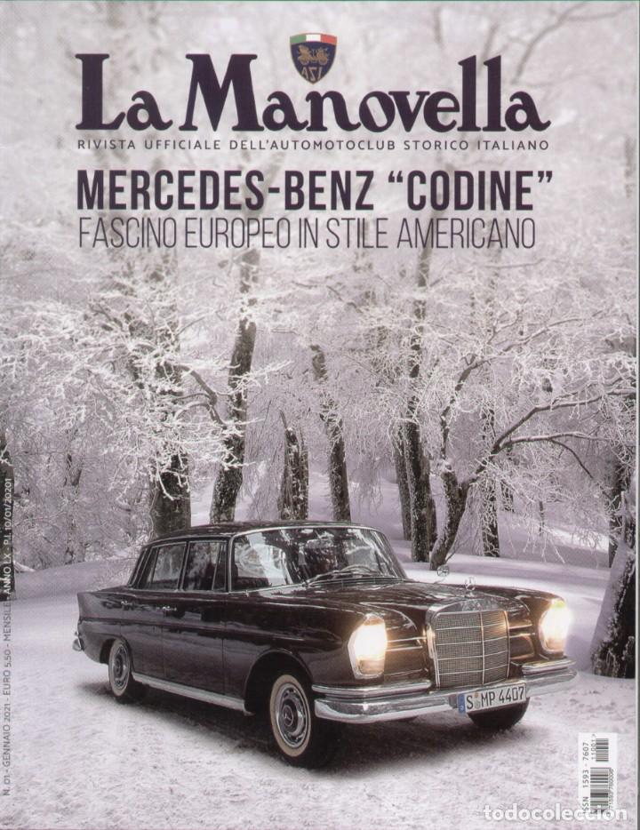 Carros: revista LA MANOVELLA 2021 No 1 Gennaio ASI Auto Moto Storiche - en italiano