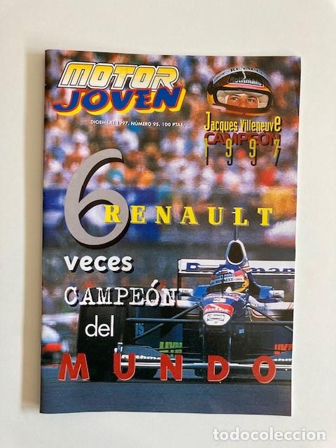 Cars: MOTOR JOVEN N&ordm; 95 DICIEMBRE 1997 RENAULT 6 VECES CAMPEON DEL MUNDO