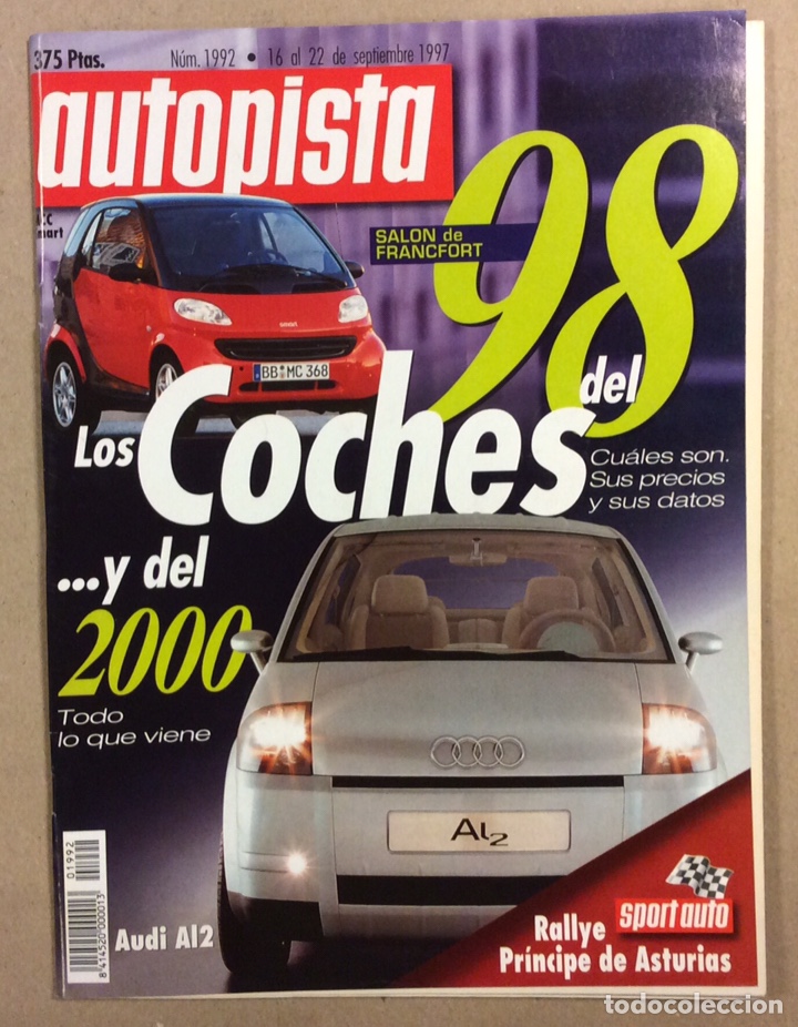Voitures: AUTOPISTA N&deg; 1992 (1997). SAL&Oacute;N DE FRANCFORT,...