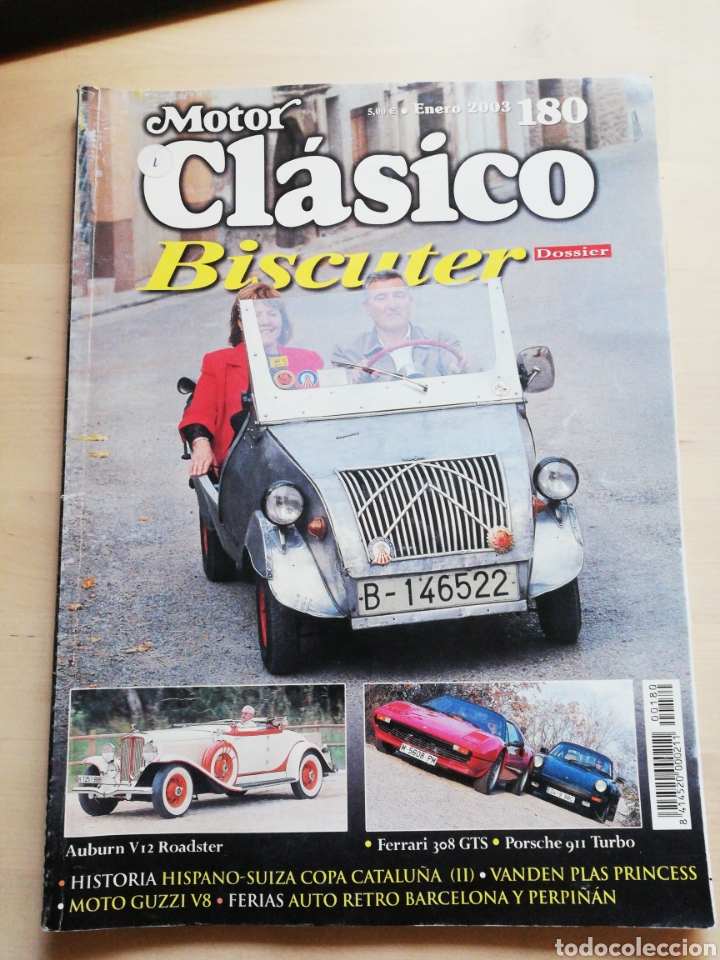 Coches: Motor Cl&aacute;sico 180 - Enero 2003