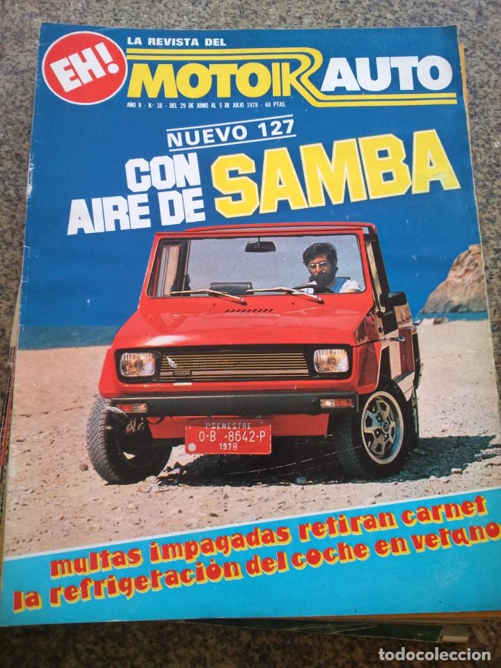 Cars: REVISTA MOTOR AUTO -- N&ordm; 38 - JUNIO 1978 -- NUEVO 127 --
