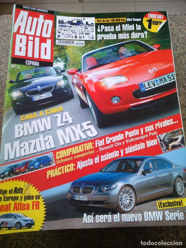 Auto: REVISTA AUTO BILD - N&ordm; 1 -- BMW Z4 / MAZDA MX-5 / NUEVO BMW SERIE 7 --
