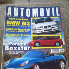 Coches: REVISTA AUTOMOVIL -- Nº 219 -- 1996 -- BMW M3 / SUBARU IMPREZA / MITSUBISHI ECLIPSE / PORSCHE BOXTER. Lote 363565815
