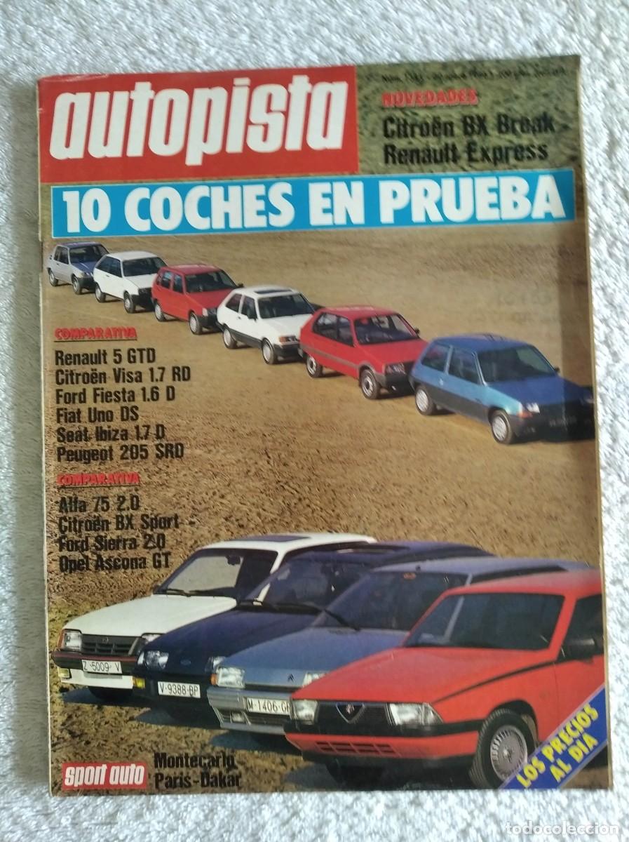 autopista. nº 1.782. año 1993. prueba: subaru i - Acheter Magazines anciens  de voitures sur todocoleccion