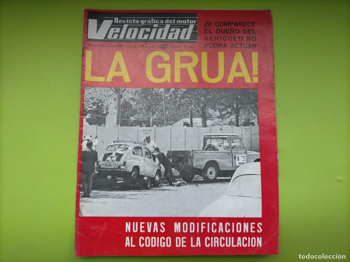 Coches: REVISTA VELOCIDAD N&ordm; 385 A&Ntilde;O 1969- NUEVO CIROEN DINAM 35 CV - ALFA ROMEO P33