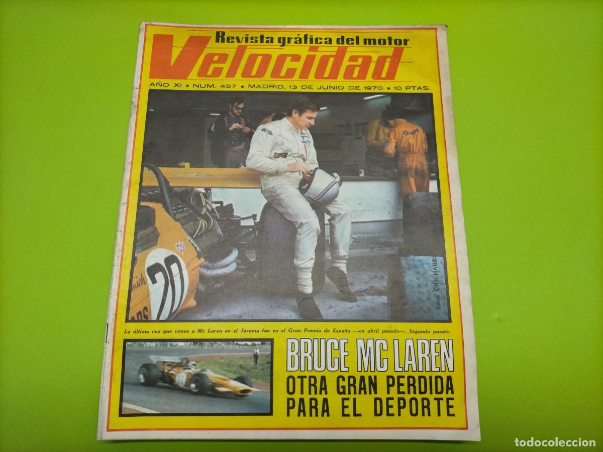 Coches: REVISTA VELOCIDAD N&ordm; 457 A&Ntilde;O 1970 -