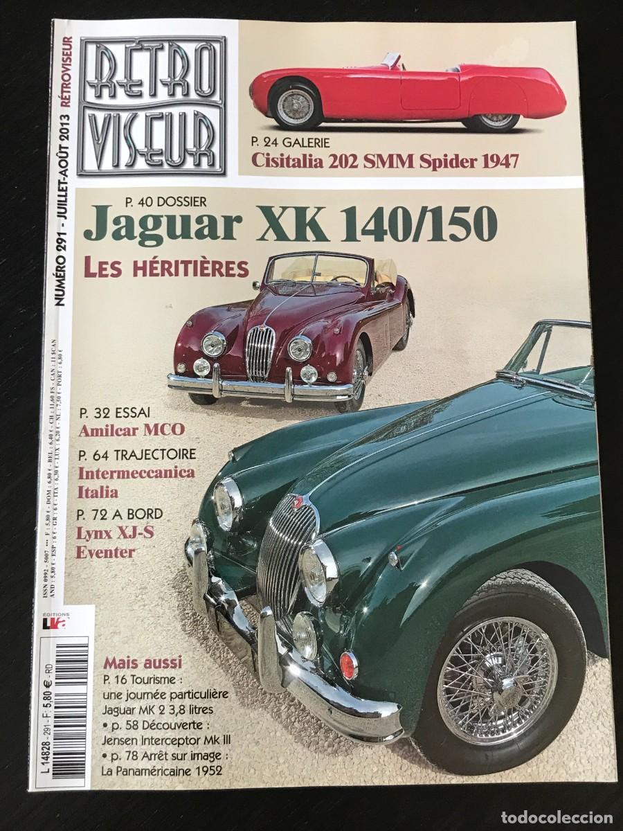 Coches: RETROVISEUR N&ordm; 291 - JAGUAR XK AMILCAR CISITALIA 202 SMM SPIDER