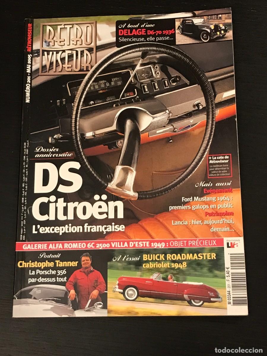 Coches: RETROVISEUR N&ordm; 201 - CITROEN DS DELAGE ALFA ROMEO 6C VILLA D&acute;ESTE BUICK ROADMASTER