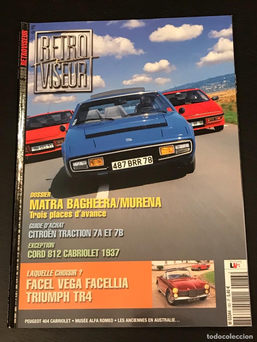 Coches: RETROVISEUR N&ordm; 183 - TALBOT MATRA BAGHEERA MURENA CITROEN TRACTION CORD 812 FACEL VEGA TRIUMPH TR4
