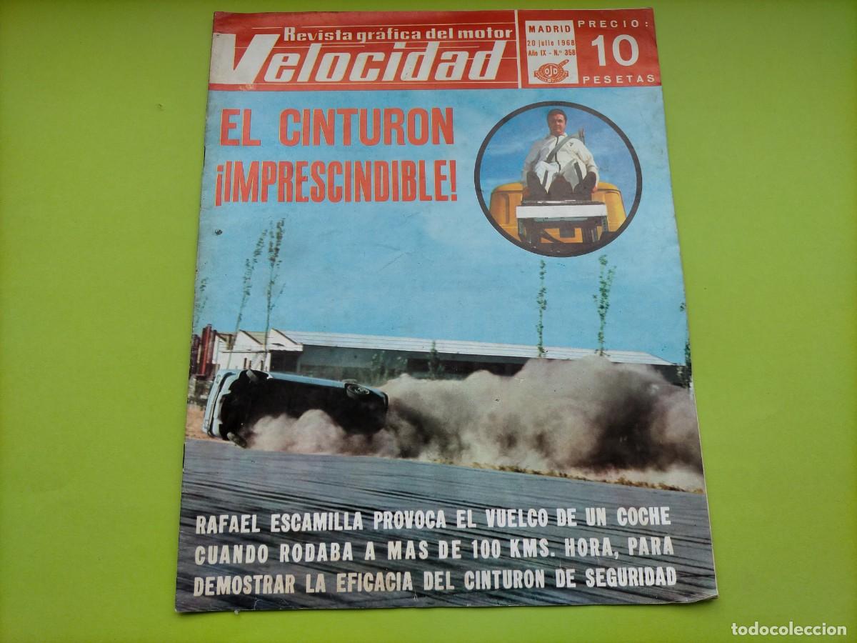 Coches: REVISTA VELOCIDAD N&ordm; 358 A&Ntilde;O 1968- LOS MINIS PREPARADOS VERSION 1275 C